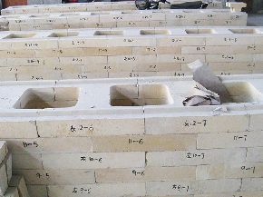 球团竖炉导风墙砖